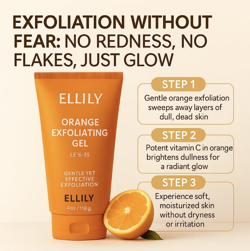 Orange Infused Exfoliating Gel